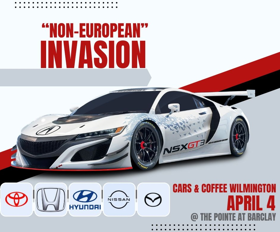 Cars and Coffee Wilmington - April 4th